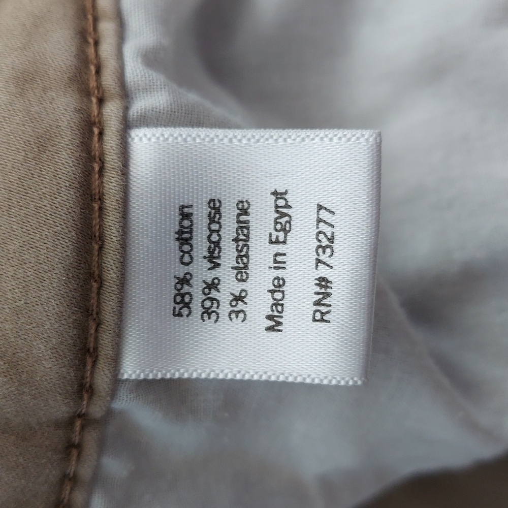 - Sonoma Women's Mid Rise Tan Skinny Stretchy Jegging Pants, Size 14, Like New - Picture 5 of 9